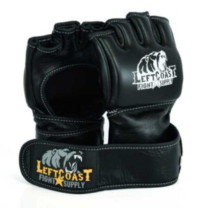 LCF Black MMA Gloves - Image 2
